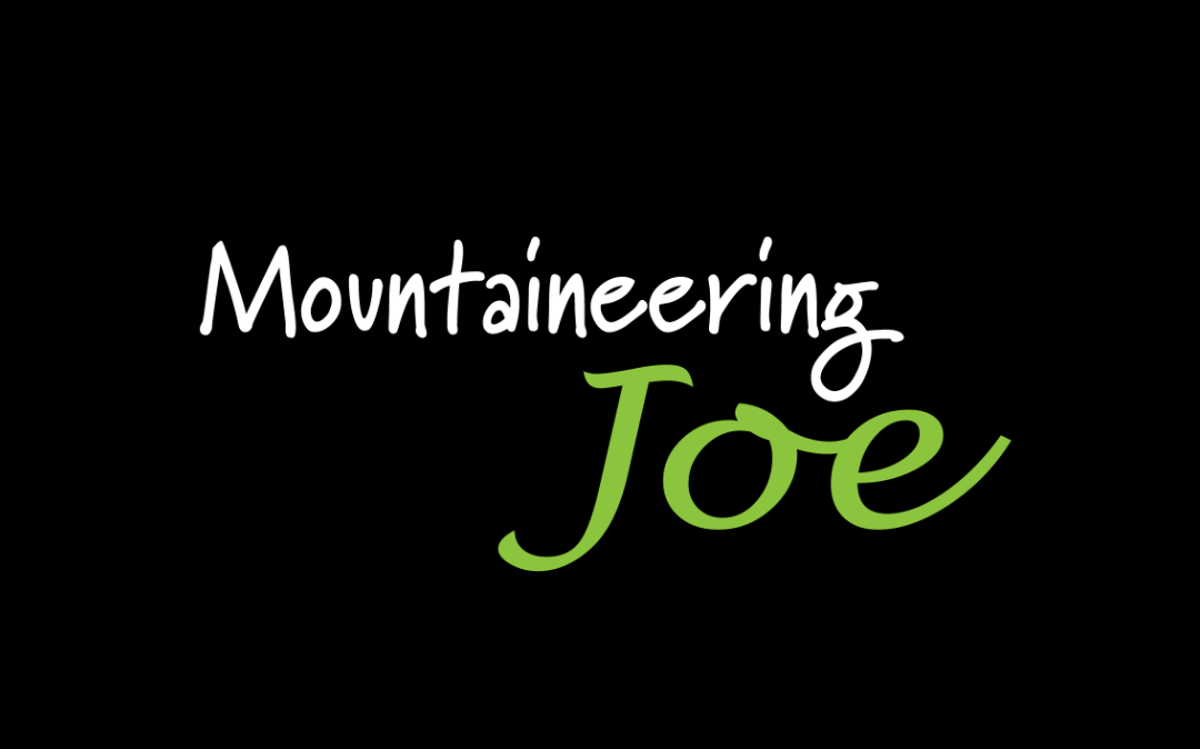 Mountaineering Joe, Logo Design (Black), Orangebox Digital, Lancs