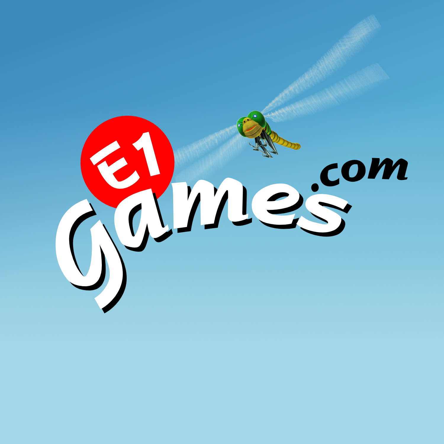 E1Games.com, Dragonfly 3D Character, Branding, Orangebox Digital, Lancs